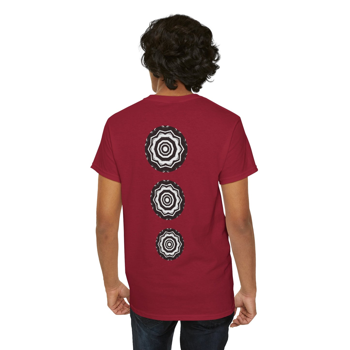 Men's 3ETD Cymatic Print T Shirt (417)
