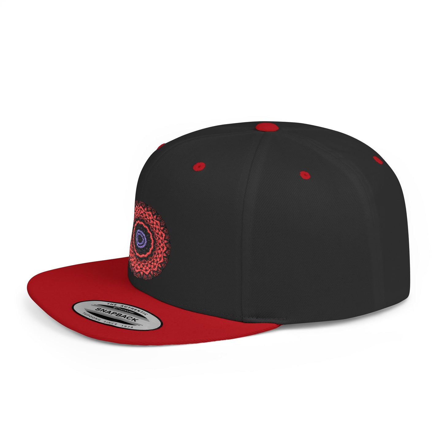 VESI Embroidered Flat Bill Snapback Hat