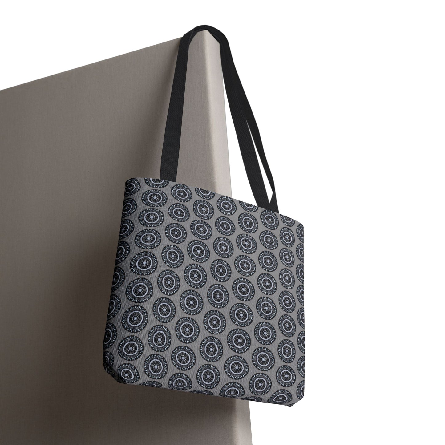 MAYA Cymatic Aop Customisable Tote Bag (Grey)