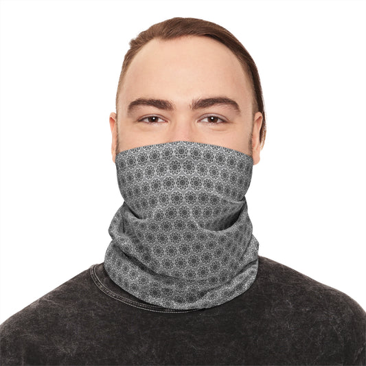 GETA Aop Neck Warmer With Drawstring (Grey)