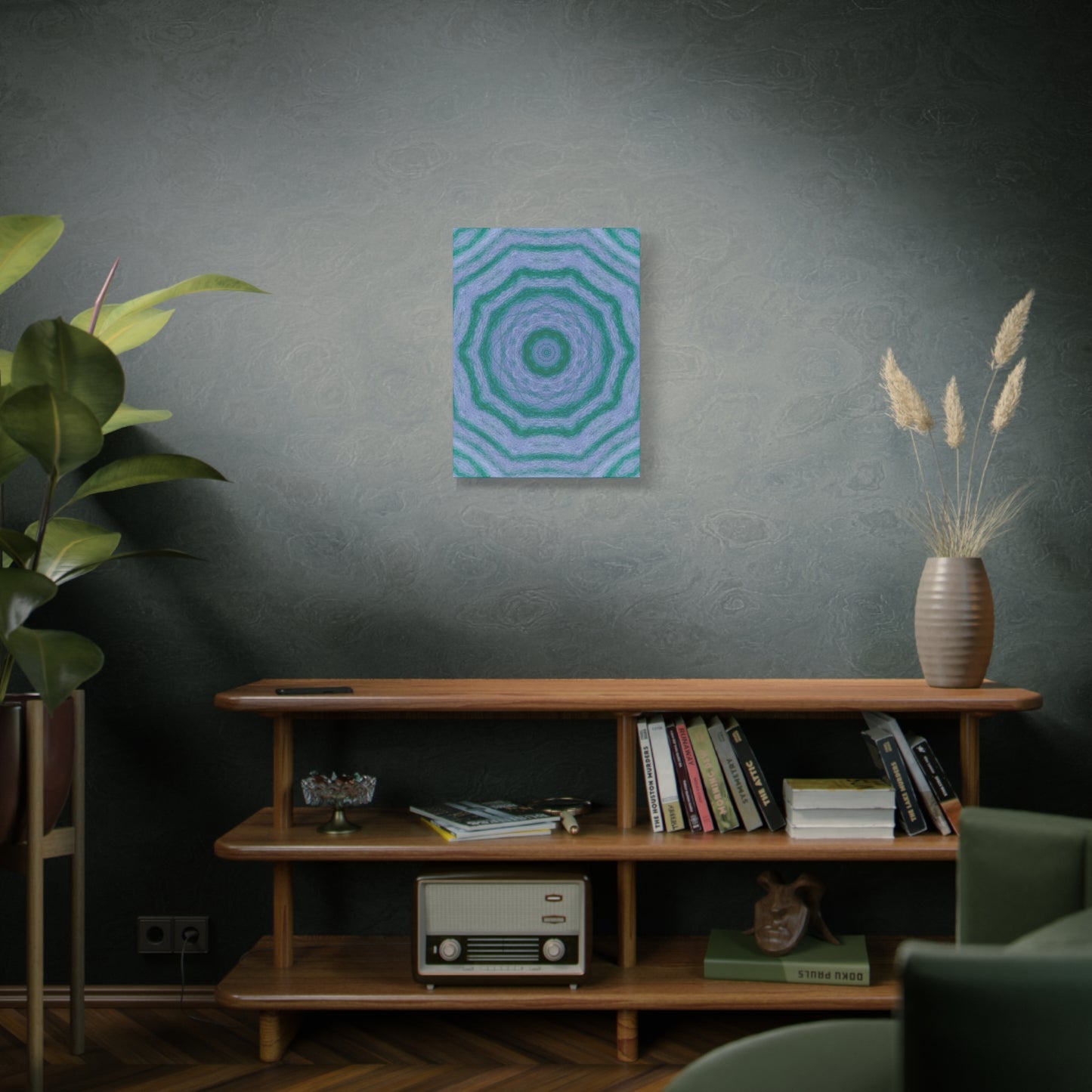 "GR33N3RY" Canvas Art Print - Stretched Matte 1.25" Gallery Wrap