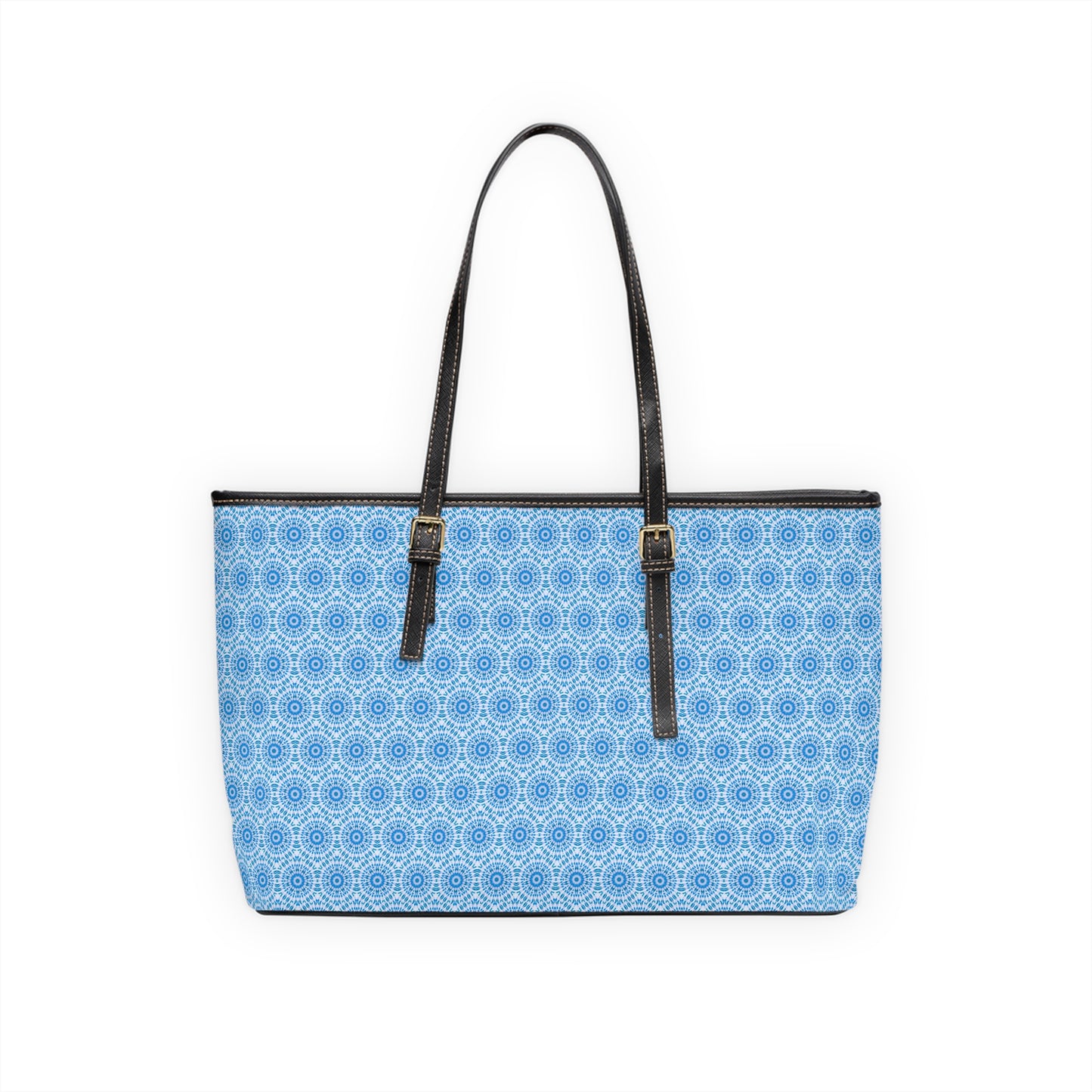 E-VEIL I Cymatic Aop Pu Leather Shoulder Bag