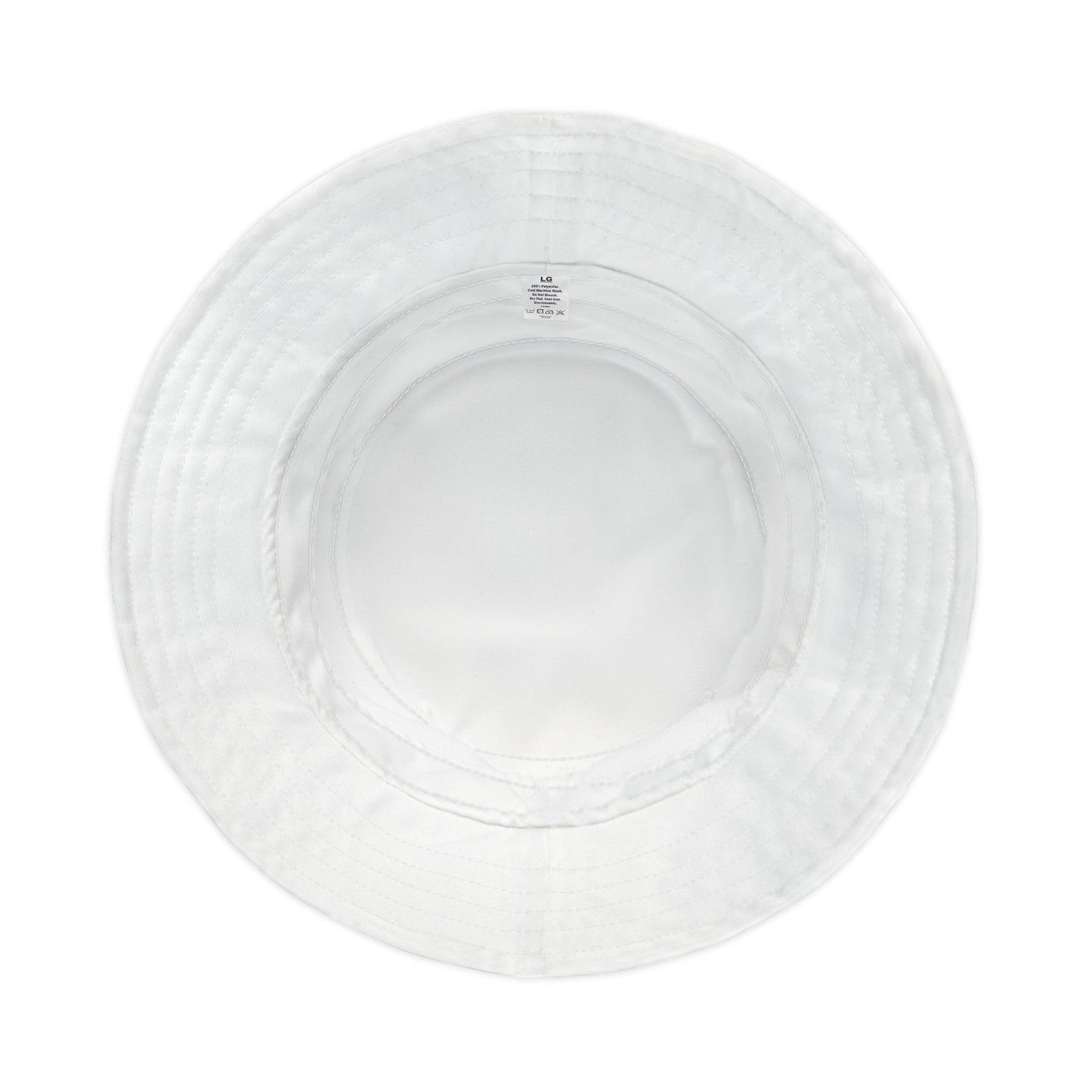 3ETD Logo Prt Bucket Hat (White)
