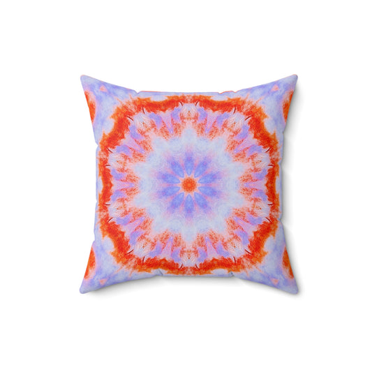 "NEBU" Cymatic Print Square Cushion
