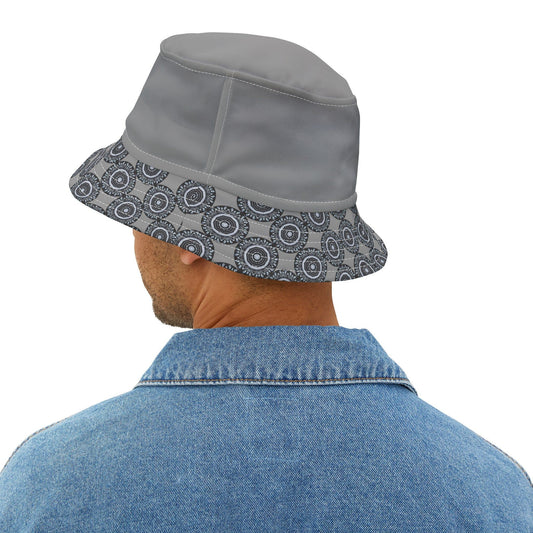 MAYA Cymatic Prt Bucket Hat (Grey)