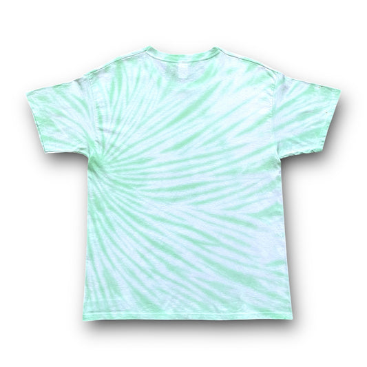 Emerald Green Sunrise Tie Dye T Shirt (639Hz)