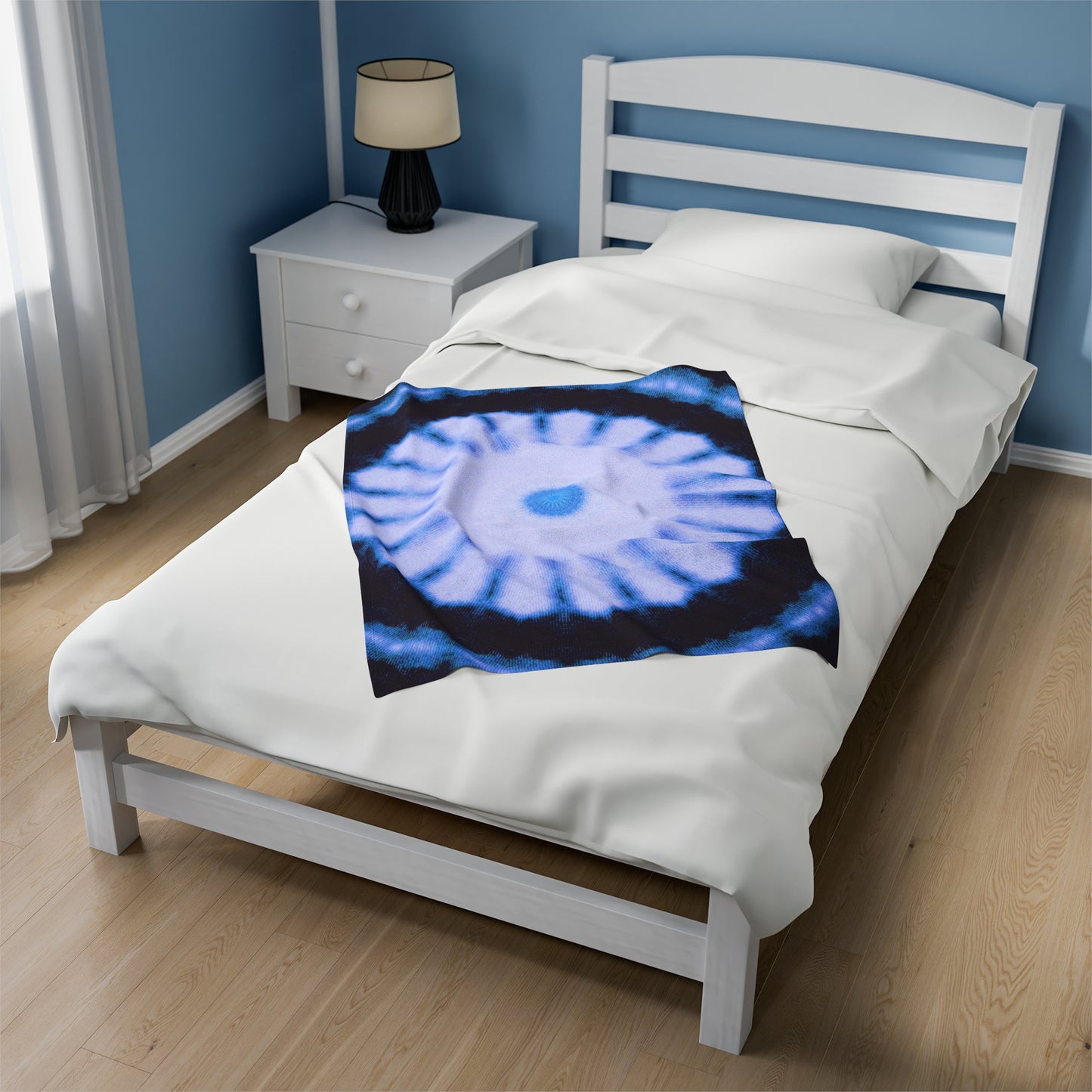 SNWFLK-2 Cymatic Velveteen Blanket