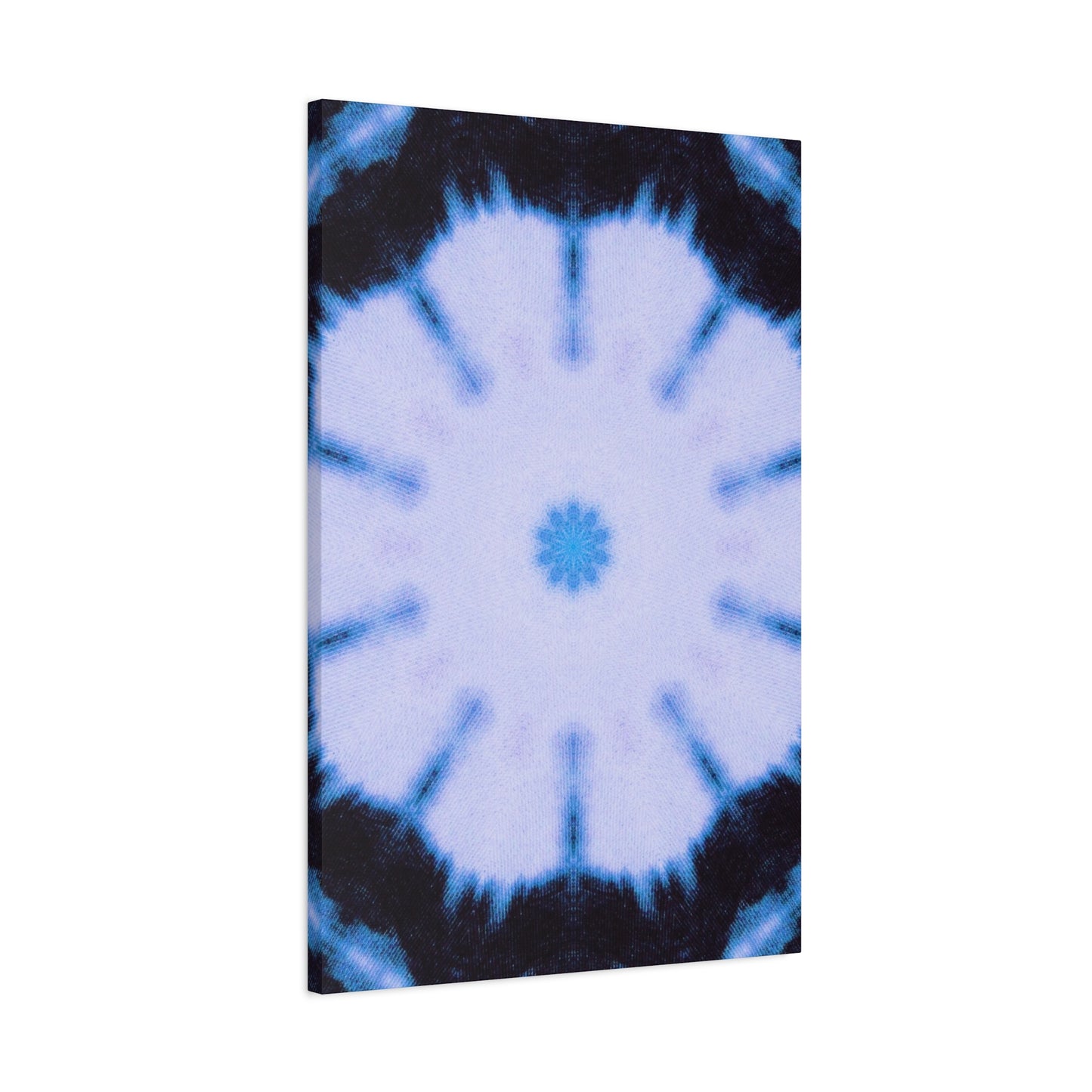 "SNWFLK" Cymatic Canvas Art Print - Stretched Matte 1.25" Gallery Wrap