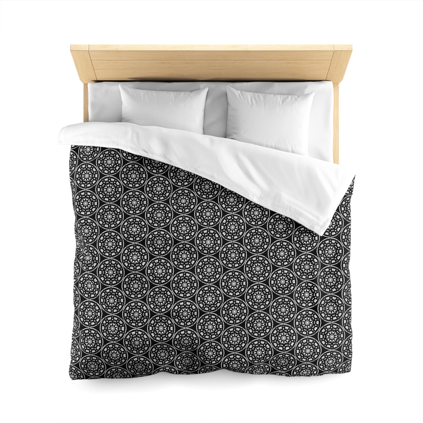 "STMPUNK" Cymatic Duvet Cover (Black) - Housewarming