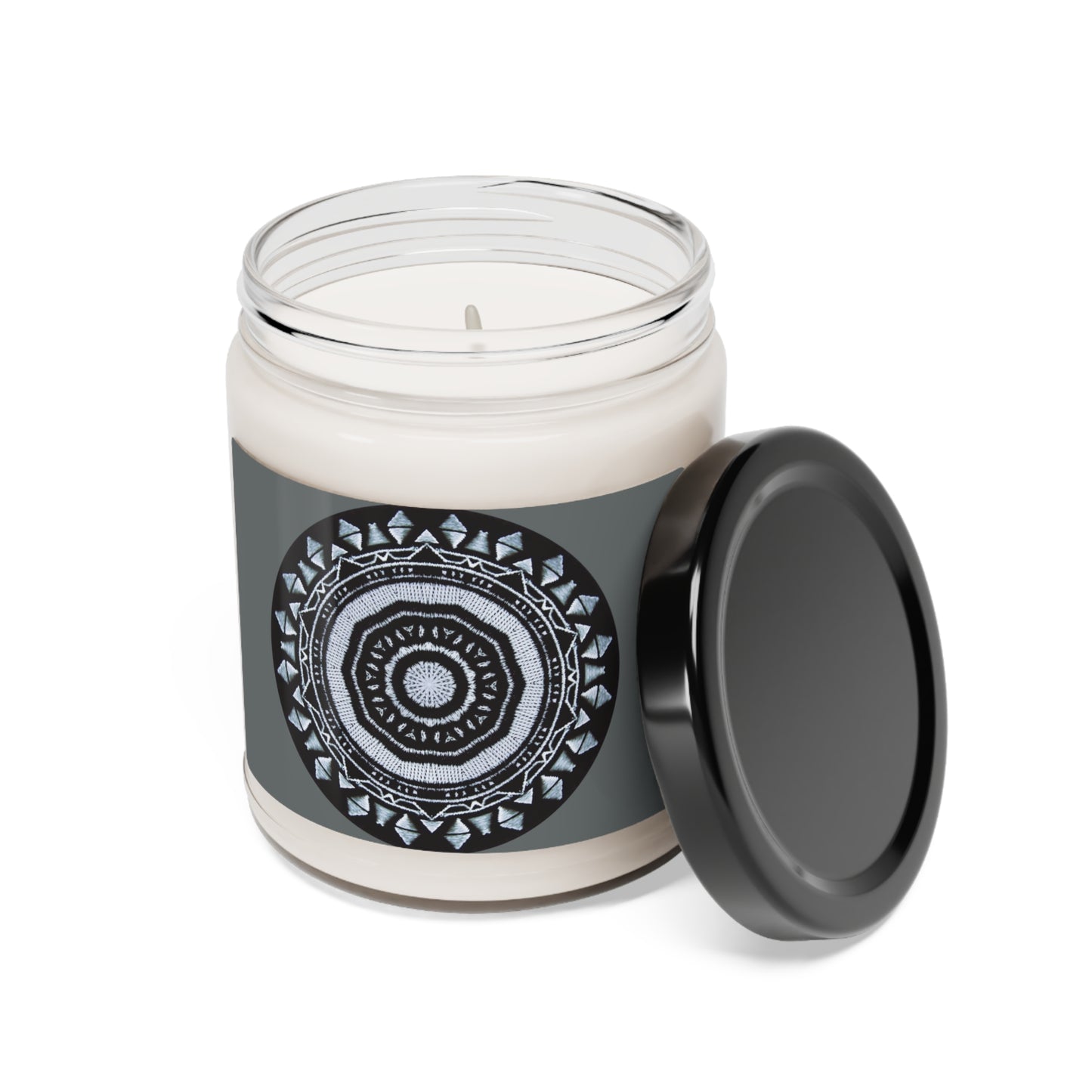 MAYA Scented Soy Candle (Dark Grey)