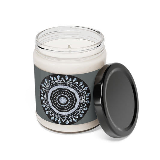 “MAYA” Scented Soy Candle (Dark Grey)