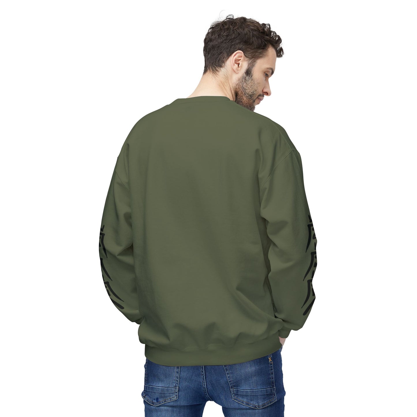 Unisex 3ETD Logo Softstyle Flecce Crewneck
