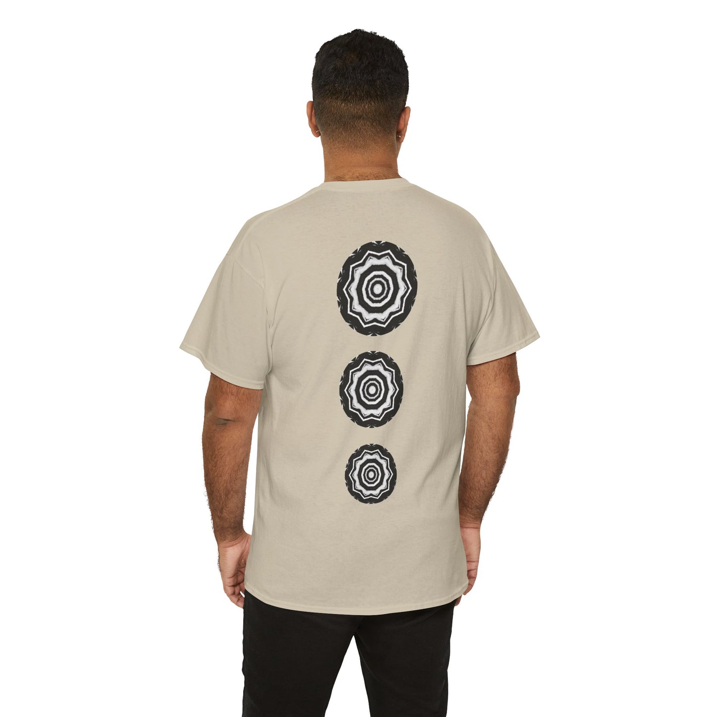 Men's 3ETD Cymatic Print T Shirt (417)
