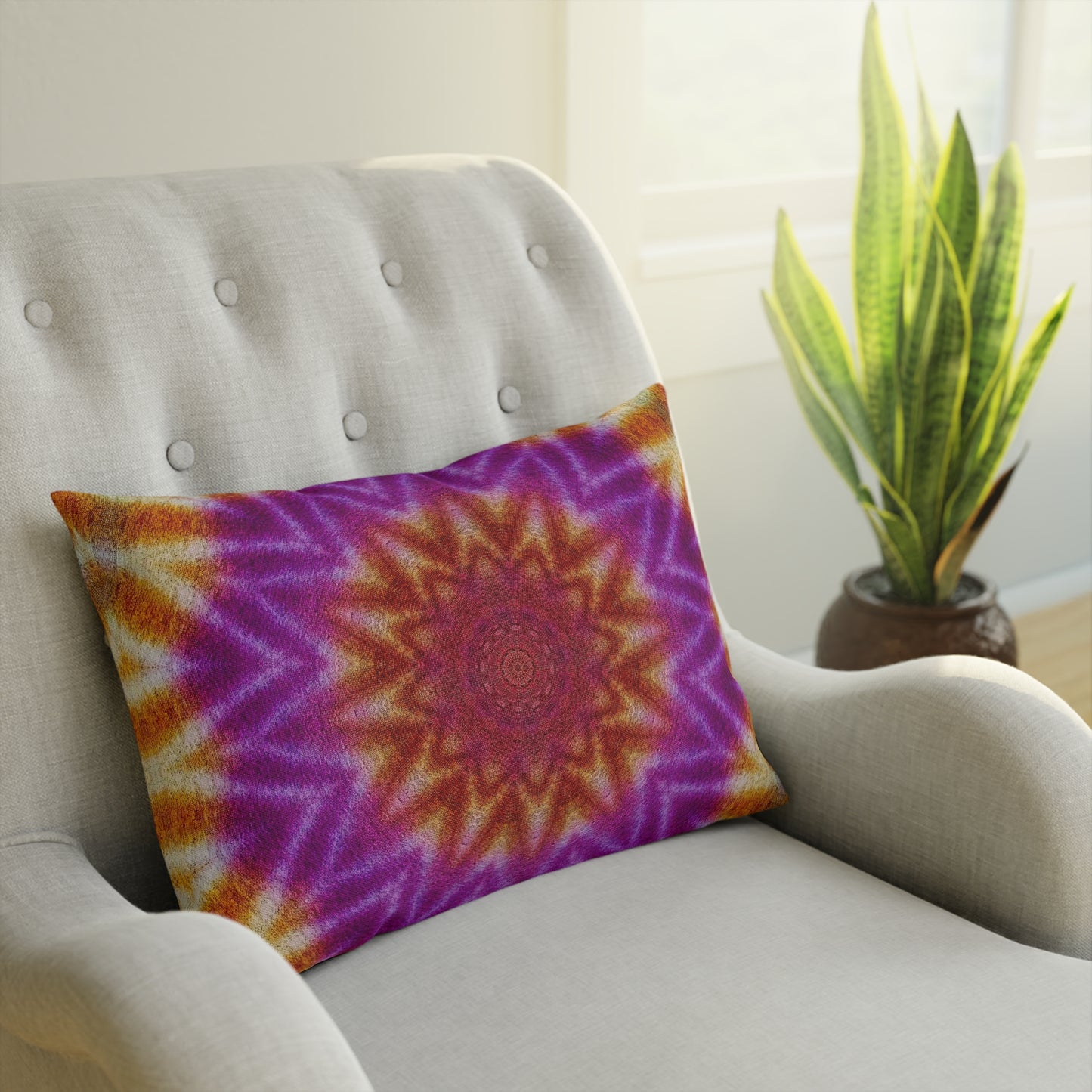 OST3OS Cymatic Print Cushion