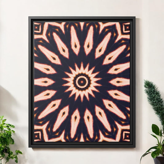 “E-CLPS 2” Matte Canvas, Black Frame