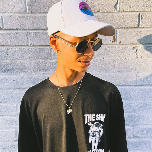 3EyeTyeDye Baseball Cap (White)