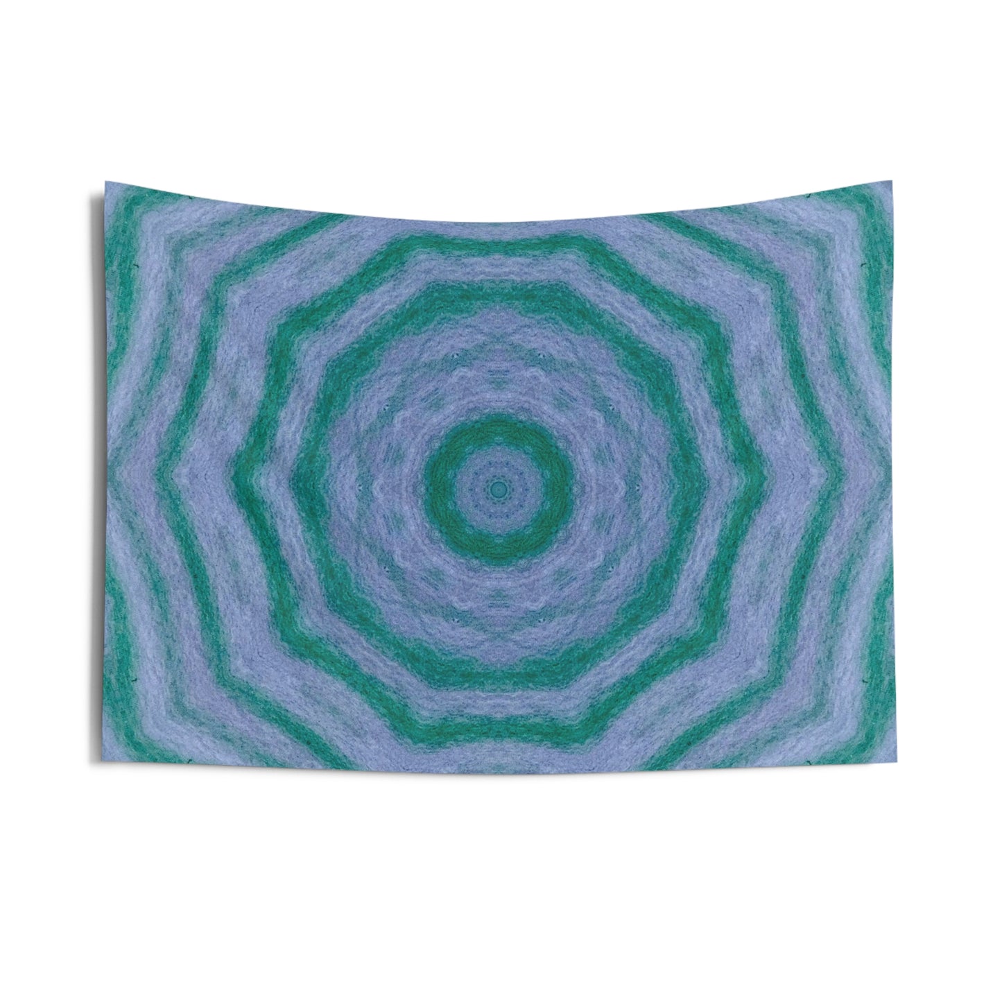 "GR33N3RY" Cymatic Indoor Wall Tapestry