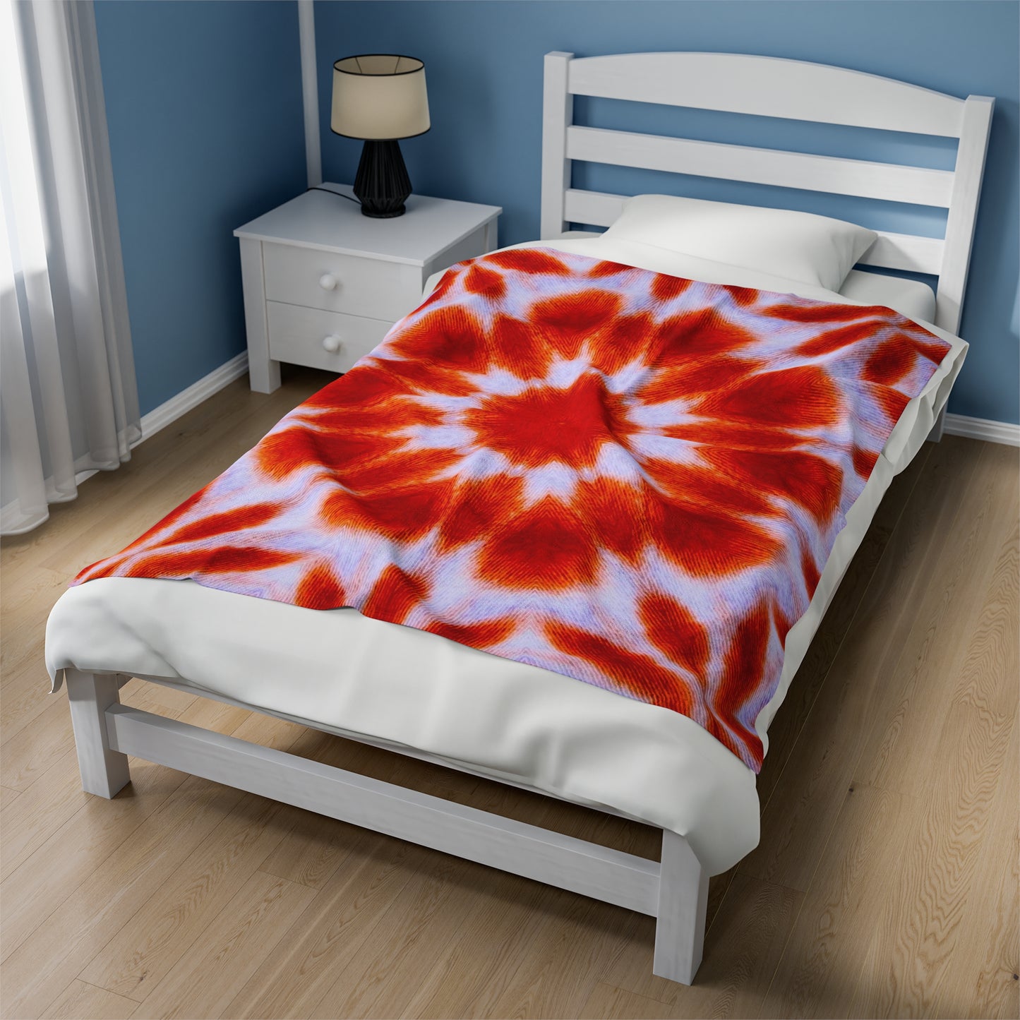 SACRAL Cymatic Velveteen Plush Blanket