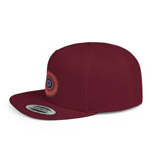 VESI Embroidered Flat Bill Snapback Hat