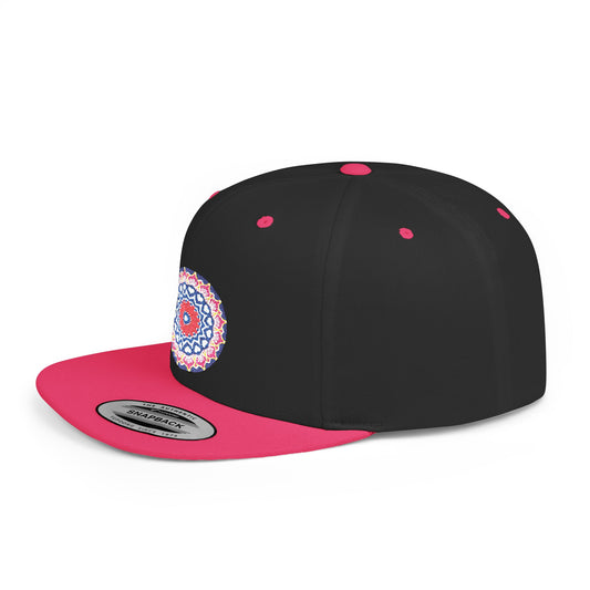 DECA Embroidered Flat Bill Snapback Hat