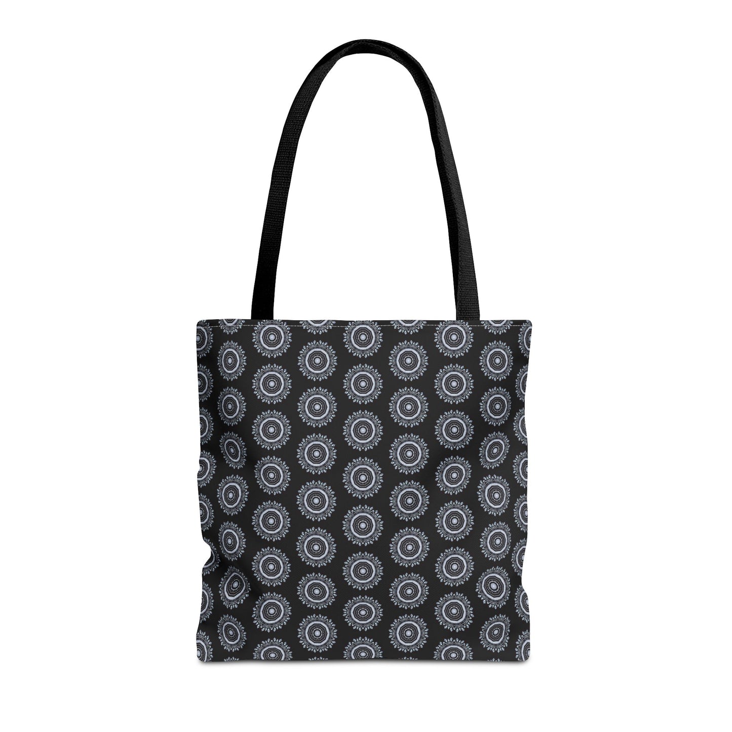 MAYA Cymatic Aop Customisable Tote Bag (Black)