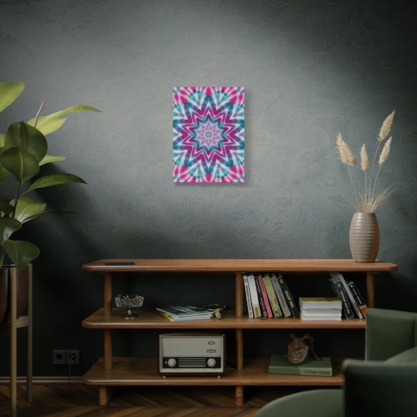 "ULTRAVIOL3T" Canvas Art Print - Stretched Matte 1.25" Gallery Wrap