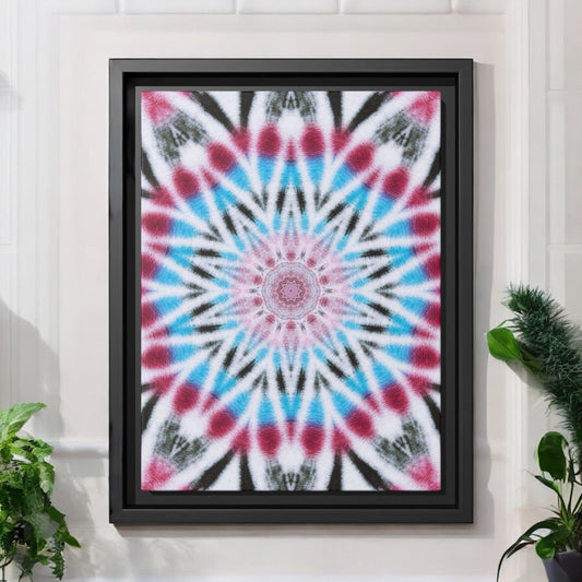 “HYP3R” Matte Canvas, Black Frame