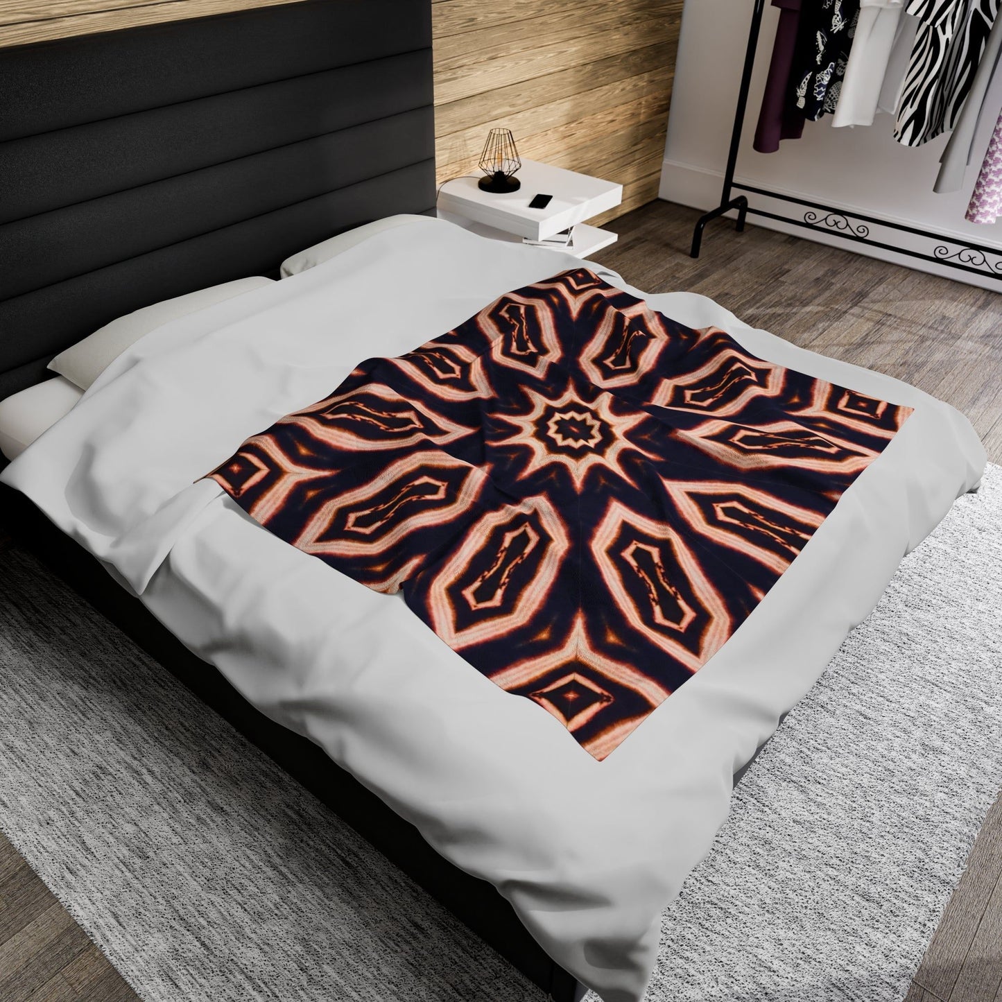 E-CLPS Cymatic Velveteen Blanket