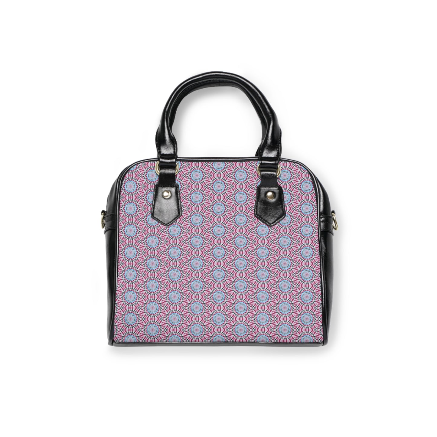 HYP3R Cymatic Aop Pu Shoulder Handbag