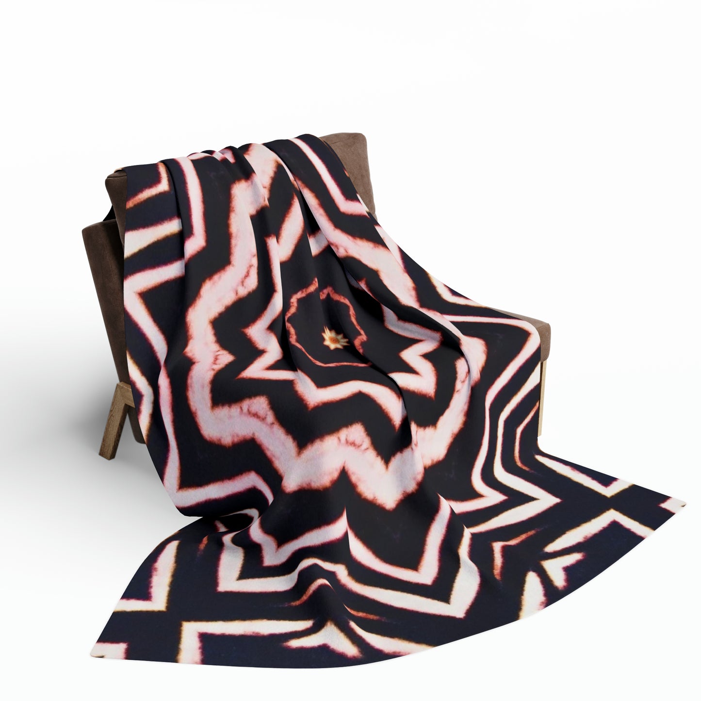 A-BYSS Cymatic Arctic Fleece Blanket