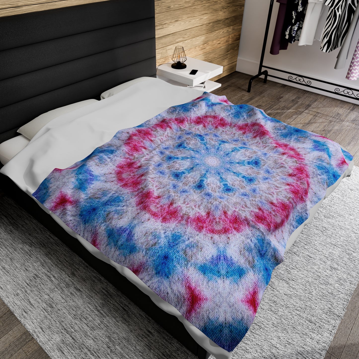 ASCNTN Cymatic Velveteen Blanket