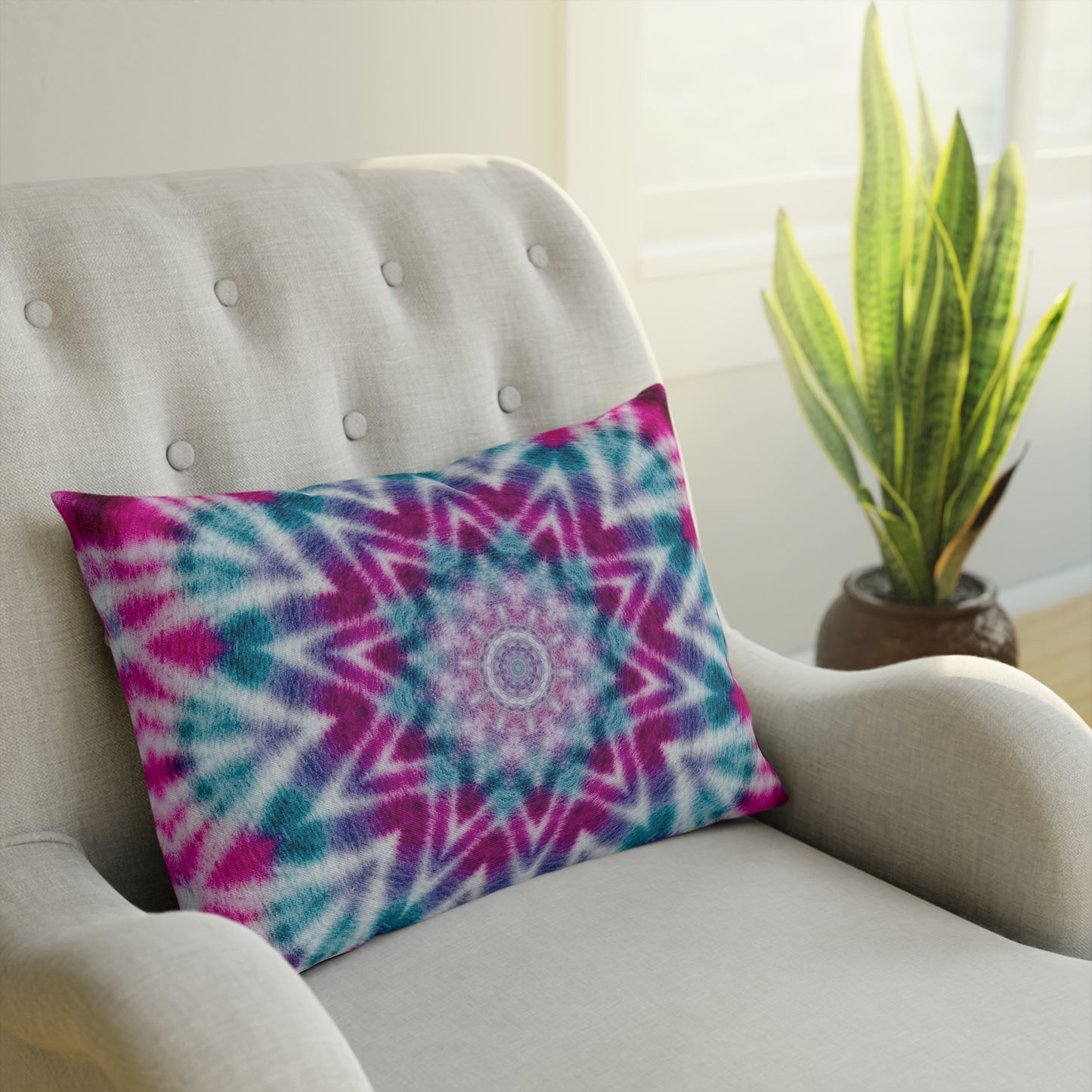 ULTRAVIOL3T Cymatic Print Cushion