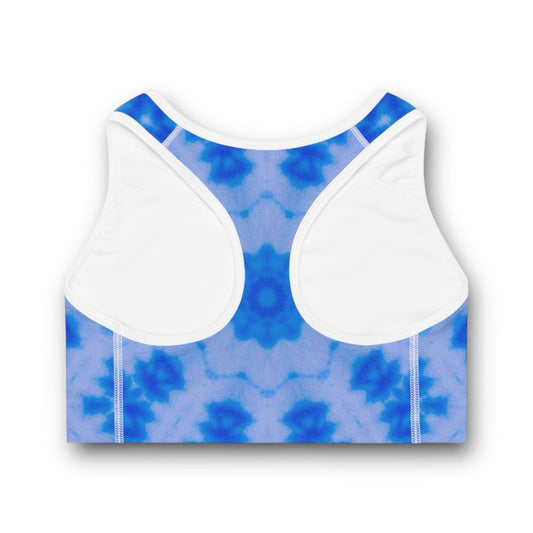 Women's "BLU3DR3AM" Cymatic Sports Bra for Active Lifestyle