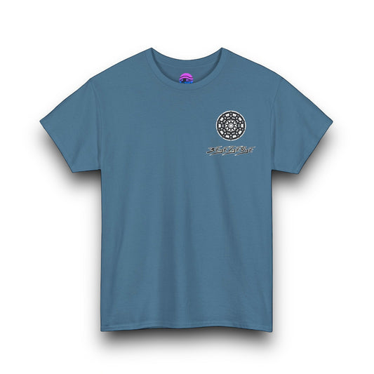 Men's 3ETD Cymatic Print T Shirt (STMPUNK)