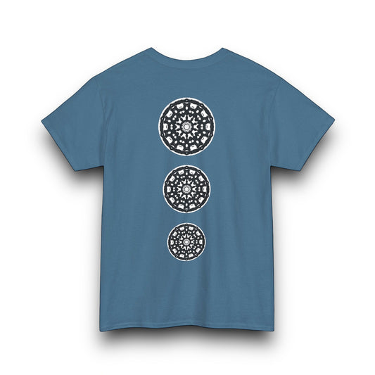 Men's 3ETD Cymatic Print T Shirt (STMPUNK)