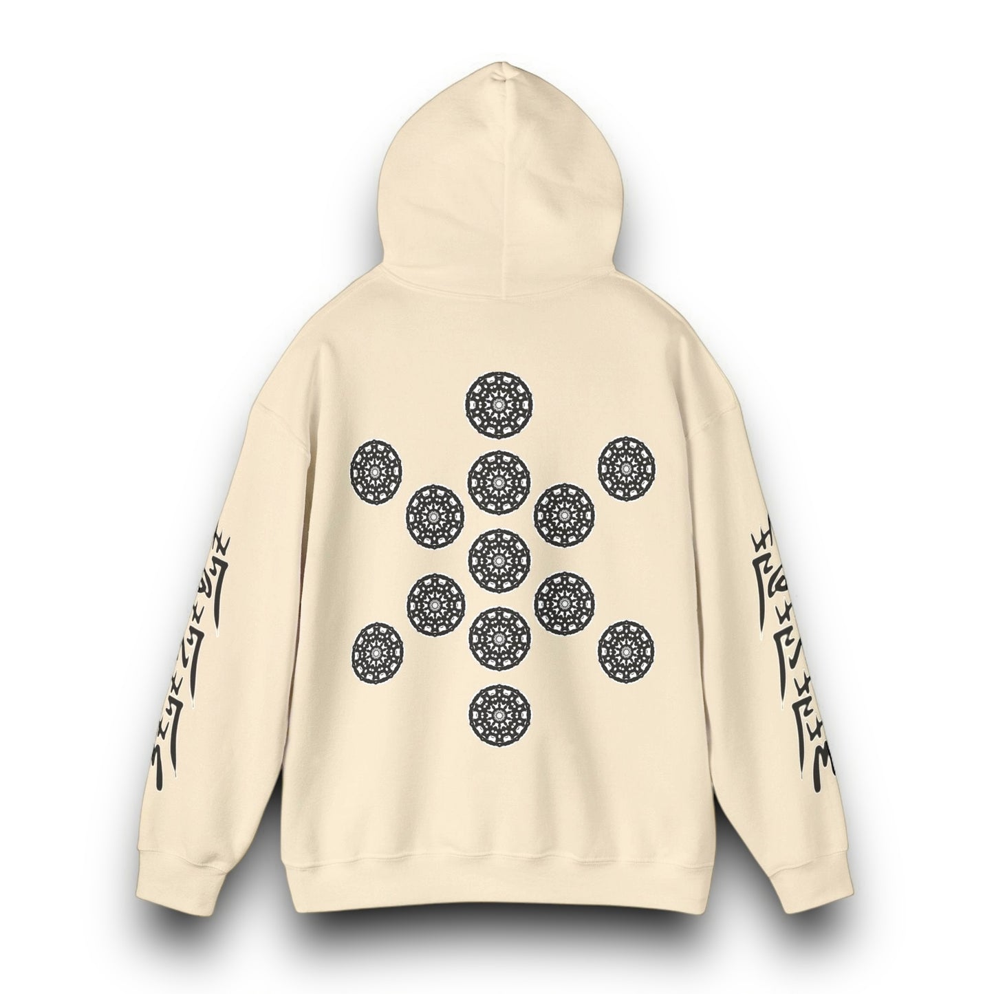 Men's 3ETD Noir "STMPUNK" Print Hoodie