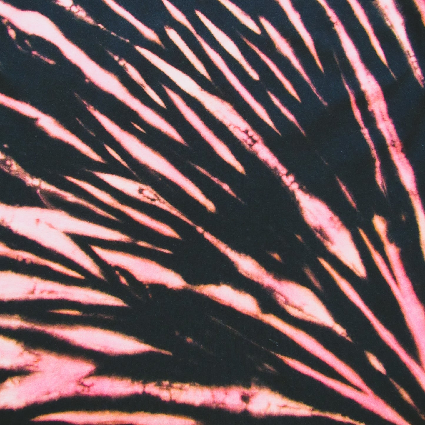 Gradient Sunburst Bleach Tie Dye T Shirt