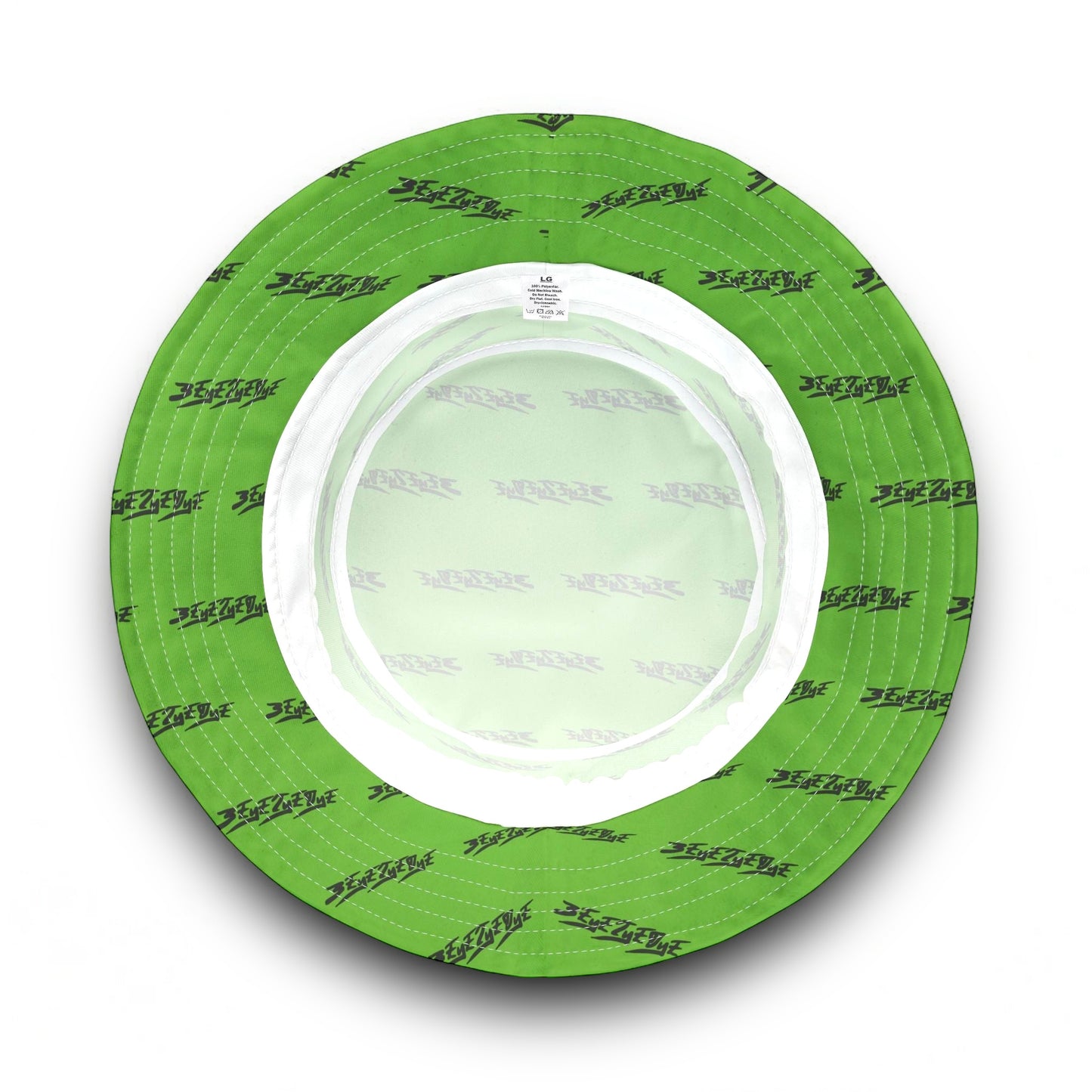 3EyeTyeDye AOP Bucket Hat (Green)