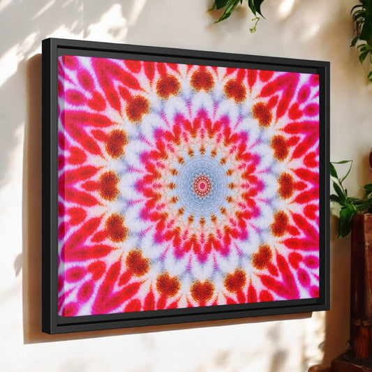 “COM.PL3X-2” Matte Canvas, Black Frame