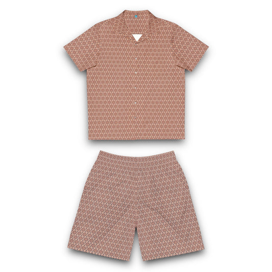 Men’s “FREQNCY” Cymatic AOP Summer Set