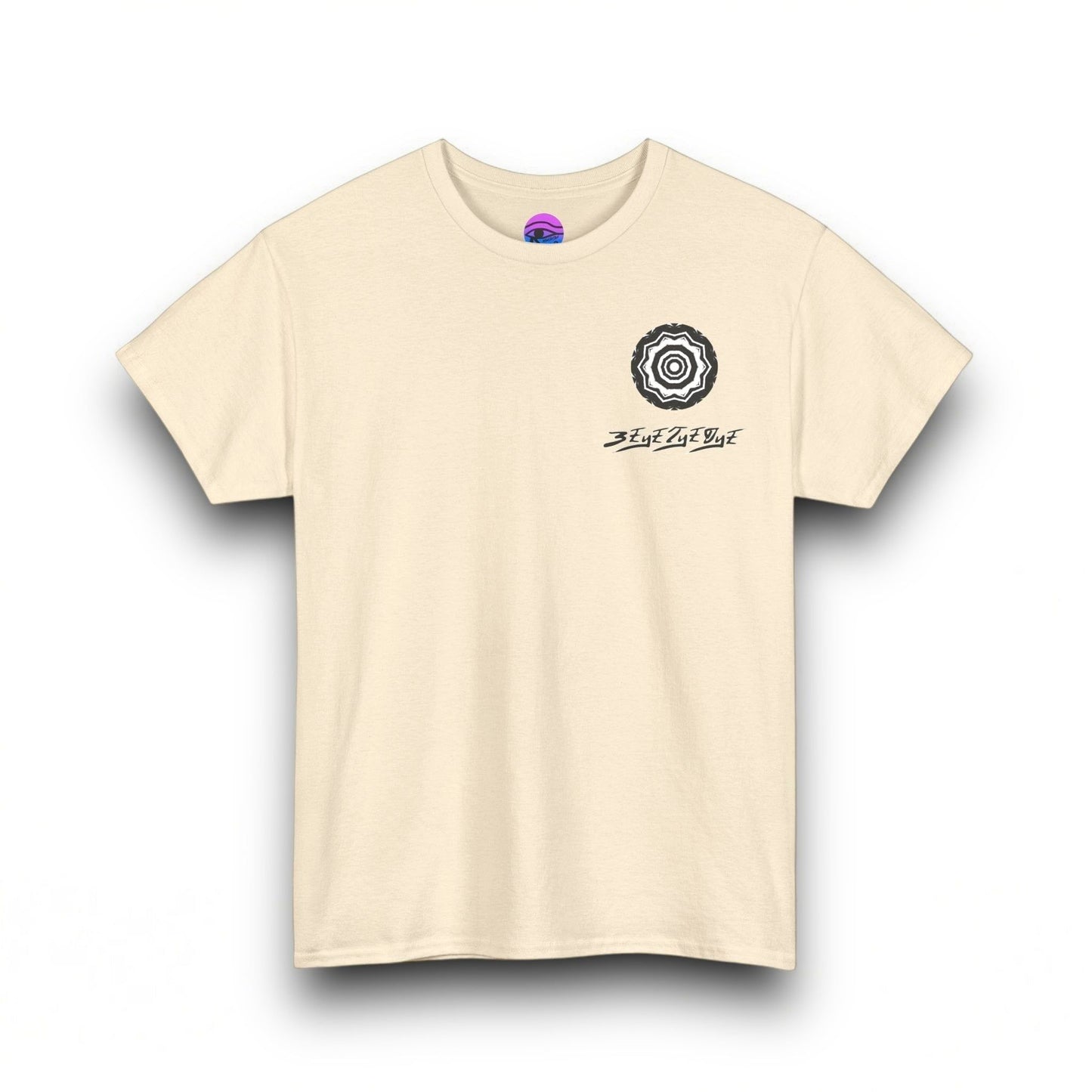 Men's 3ETD Cymatic Print T Shirt (417)
