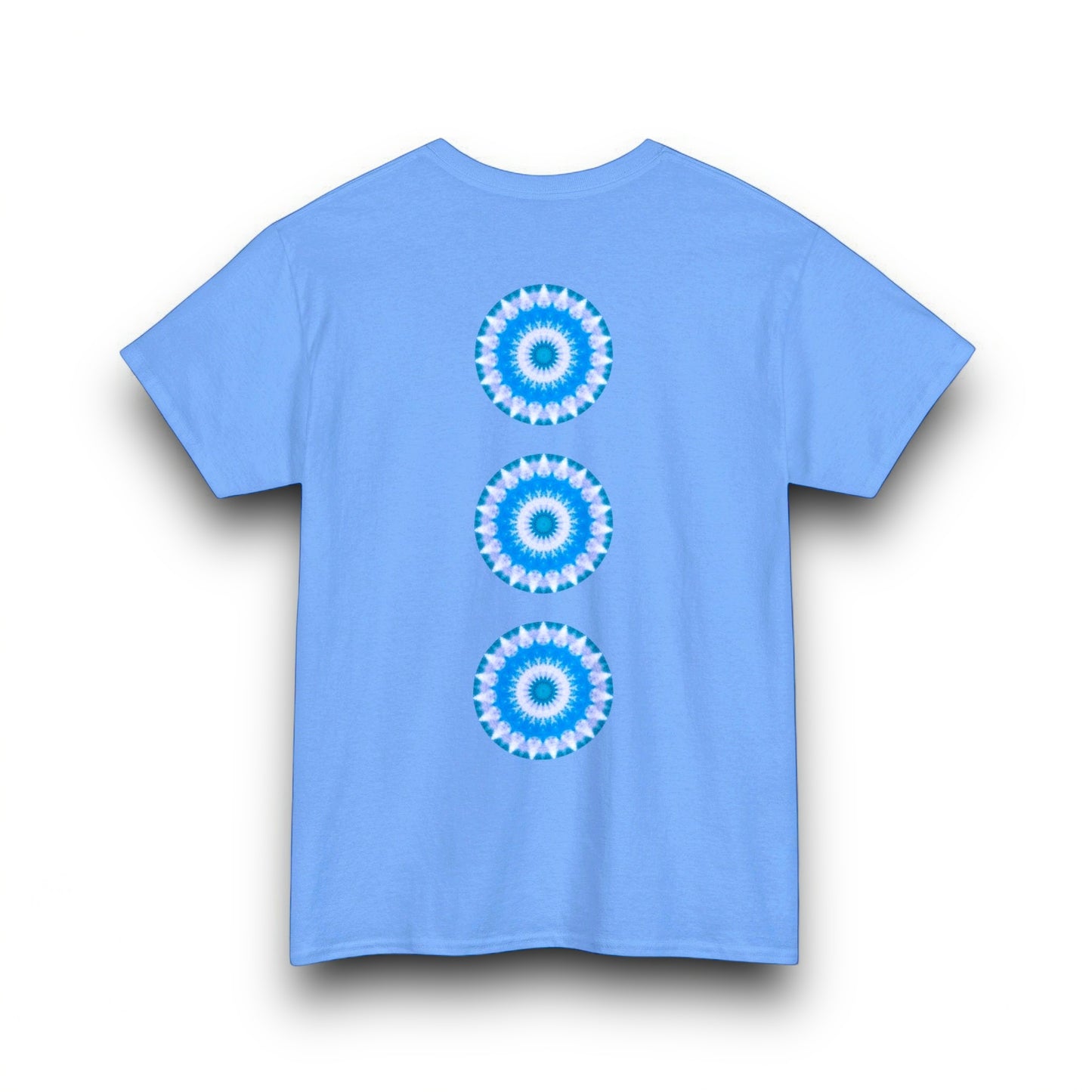 3EyeTyeDye Cymatic Prt Heavy Cotton T Shirt (E-VEIL EYE)