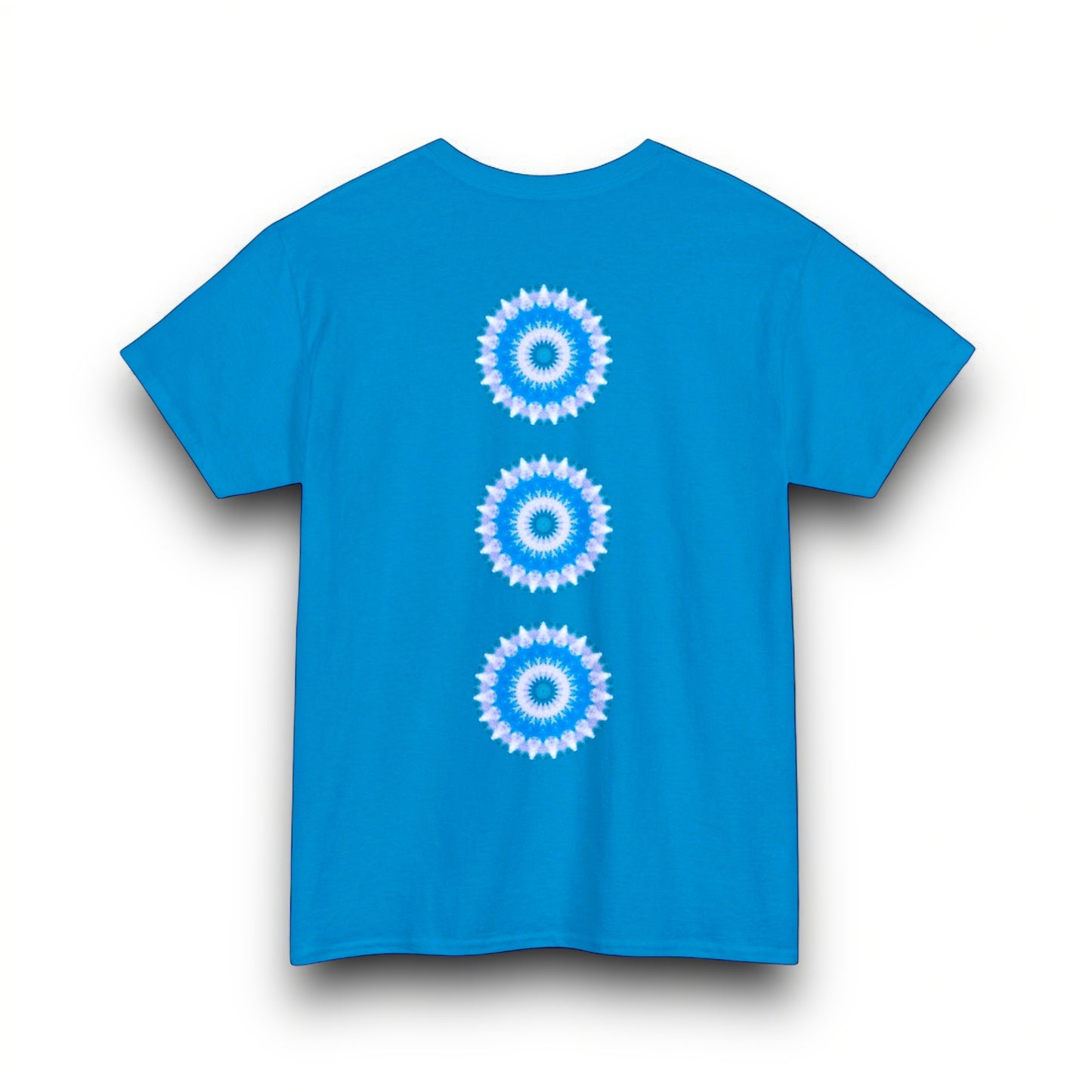 3EyeTyeDye Cymatic Prt Heavy Cotton T Shirt (E-VEIL EYE)