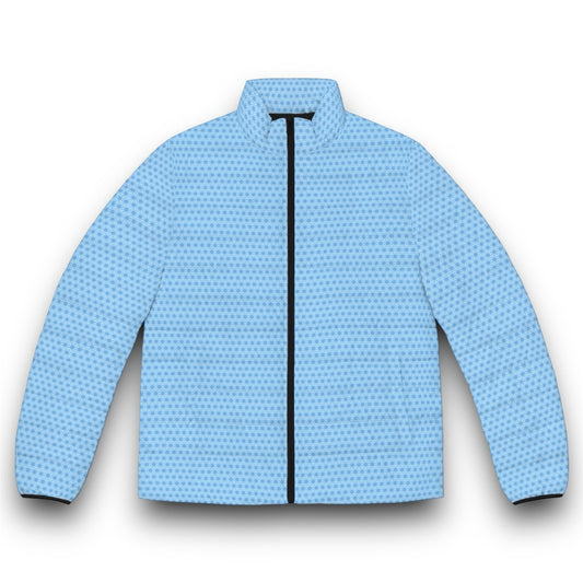 Men's “E-VEIL I” Cymatic AOP Puffer Jacket