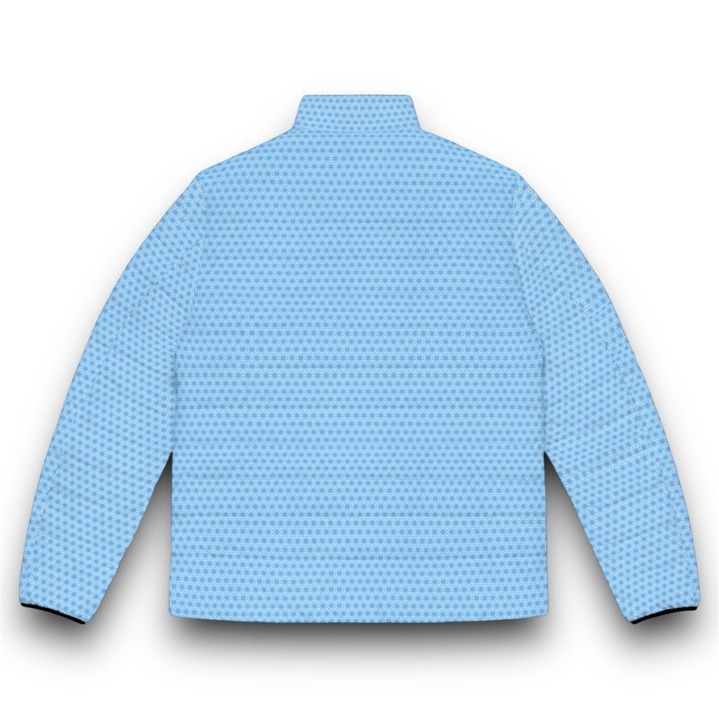 Men's “E-VEIL I” Cymatic AOP Puffer Jacket