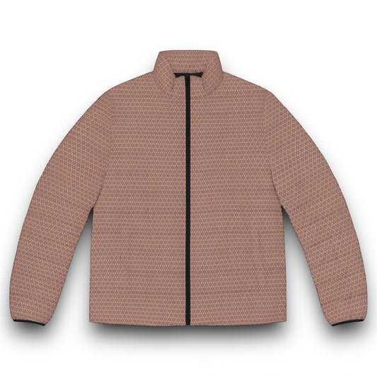 Men's “FREQNCY” Cymatic AOP Puffer Jacket