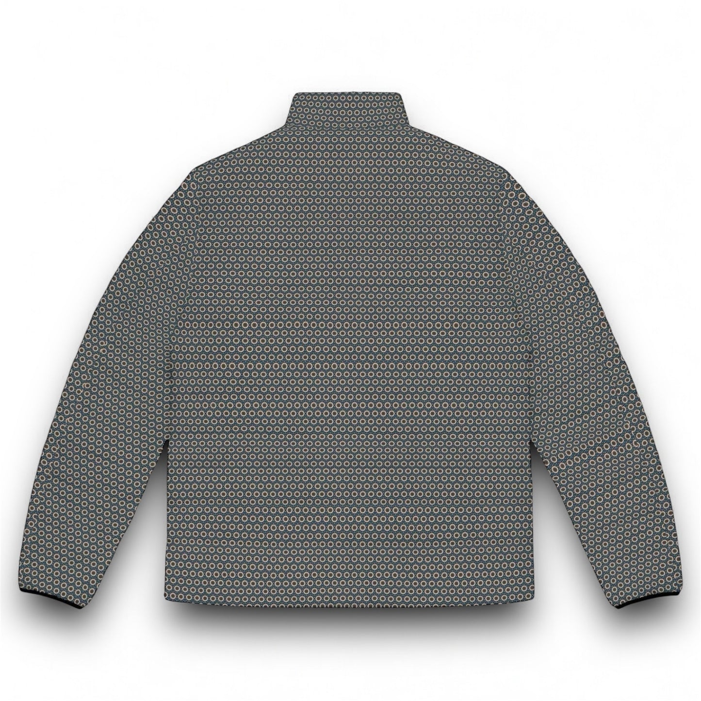 Men's “BLKSUN” Cymatic AOP Puffer Jacket