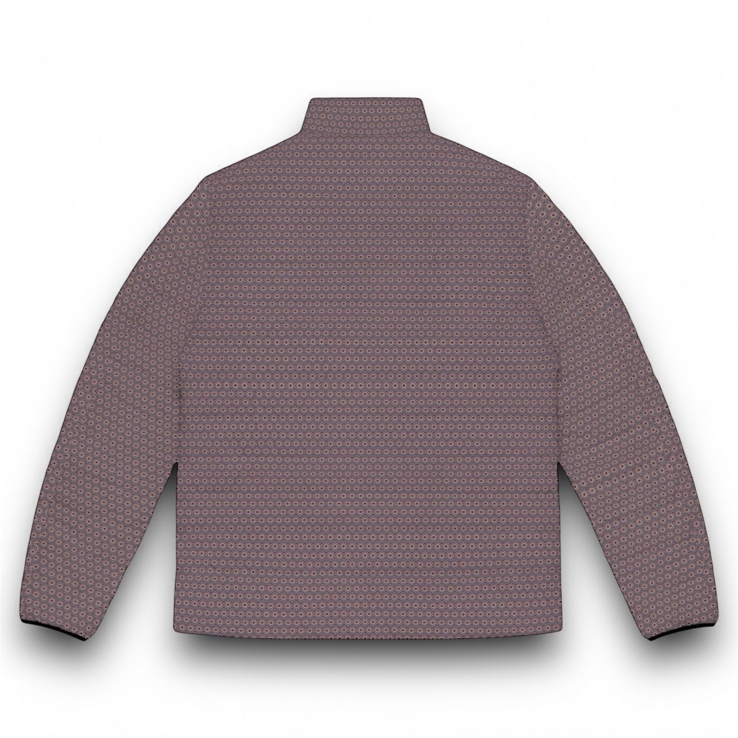 Men's “A-BYSS” Cymatic AOP Puffer Jacket