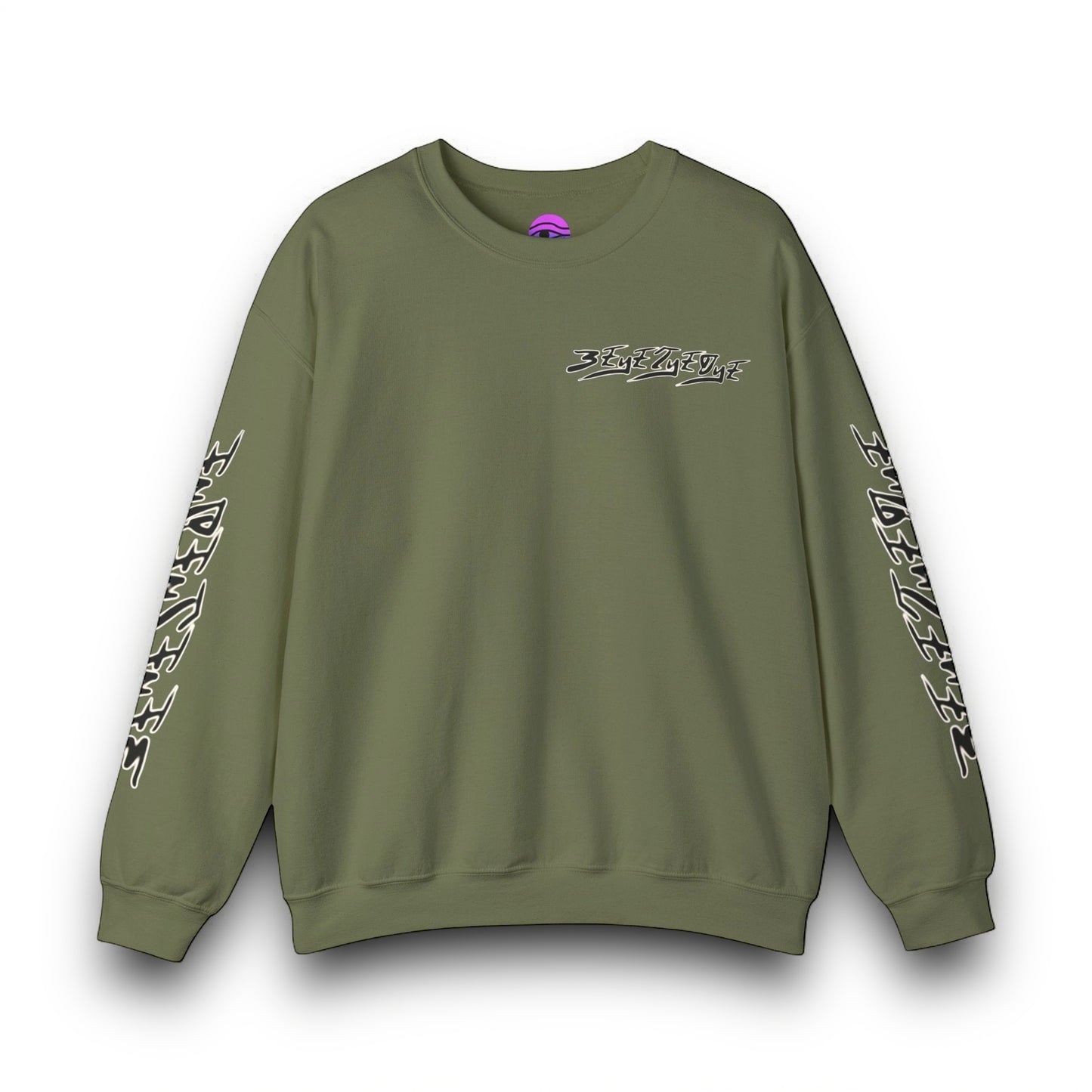 Men's 3ETD Cymatic Print Crewneck (417)