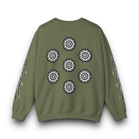 Men's 3ETD Cymatic Print Crewneck (417)